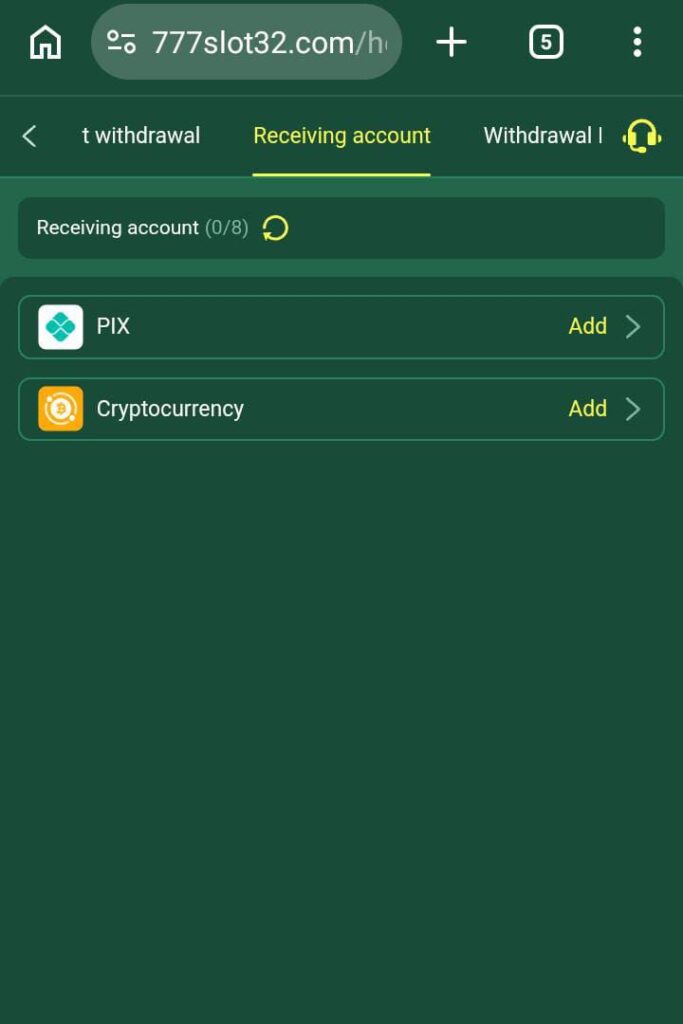 777slot Game Withdawal