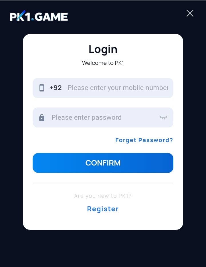 PK1Game Login