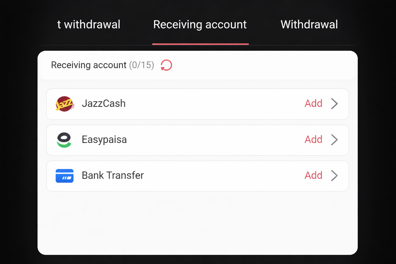 R777 Game withdrawal