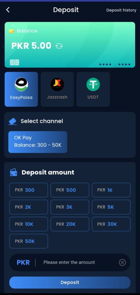 Royal PK777 Game Deposit