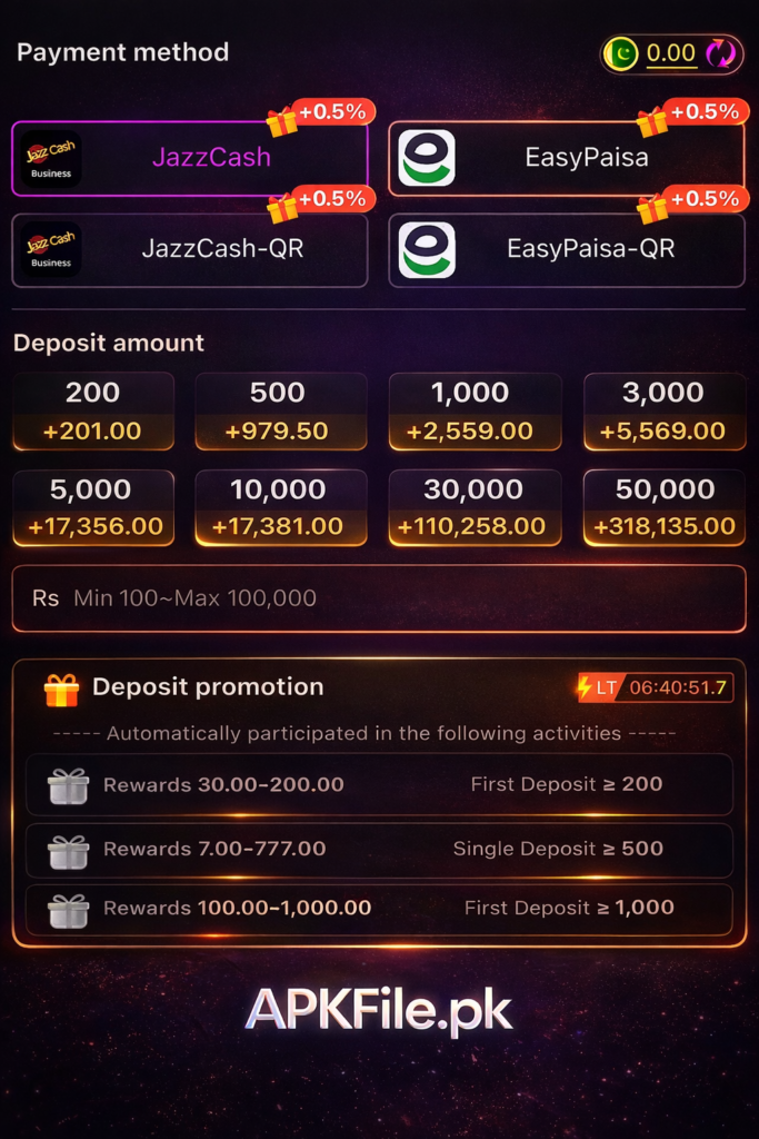ZS777 Game Deposit